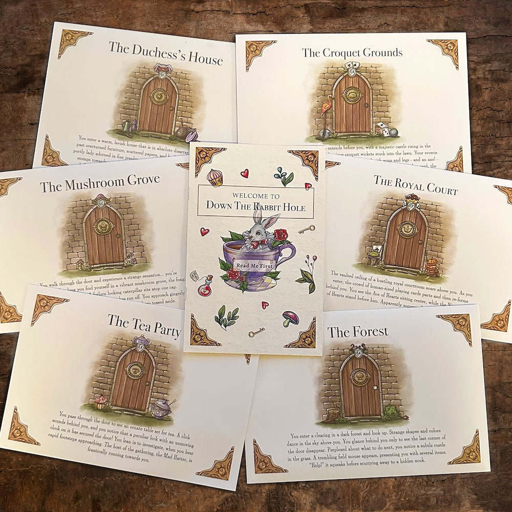 DOWN THE RABBIT HOLE – Puzzling Pursuits