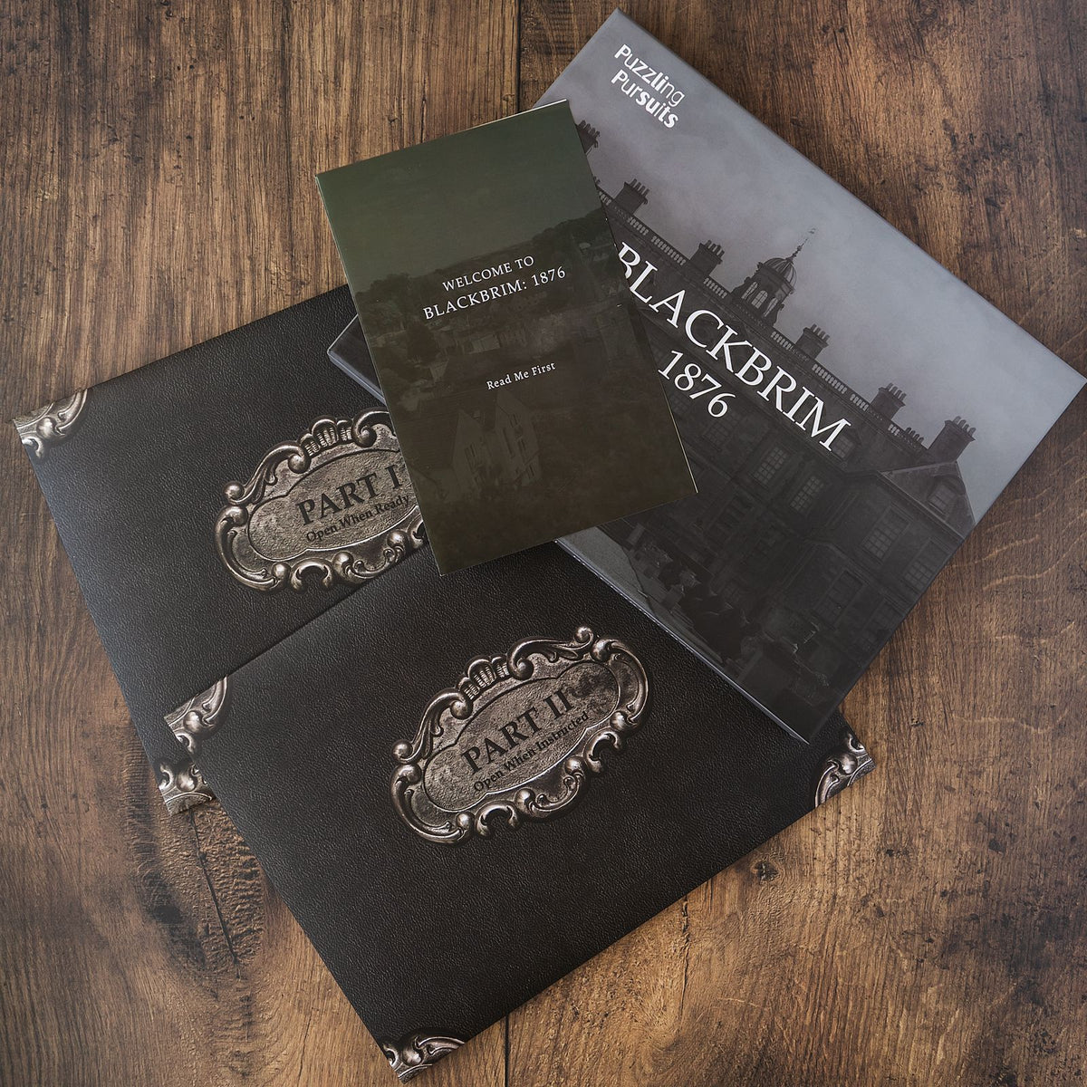 Blackbrim: 1876 game components