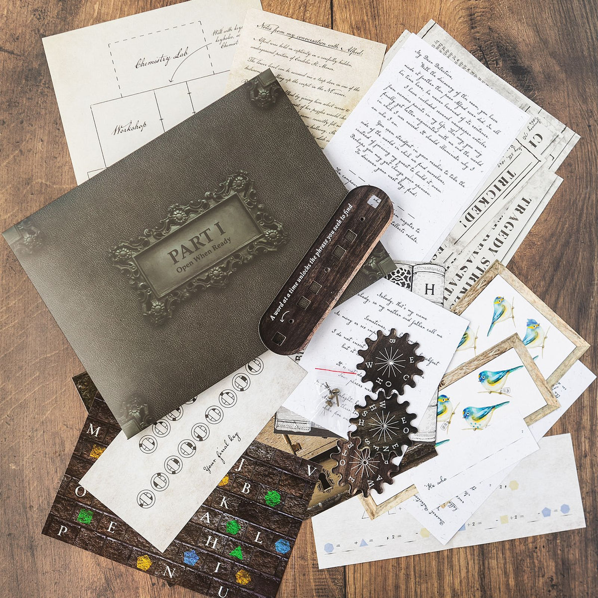Origins and Ends Part I materials