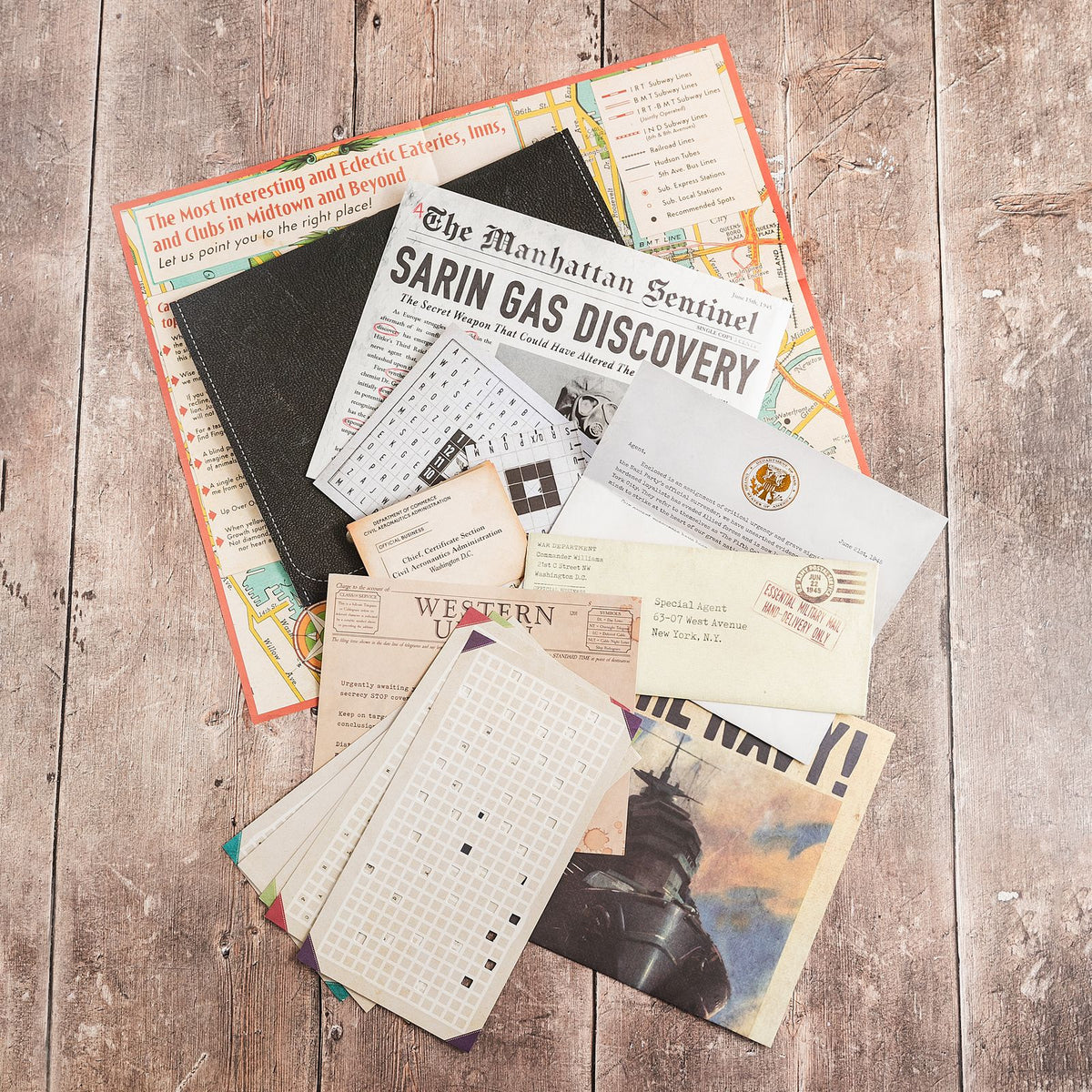 The Fifth Column wartime posters and papers